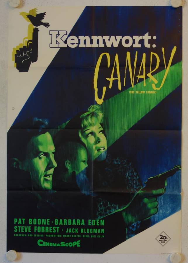 Kennwort: Canary originales deutsches Filmplakat